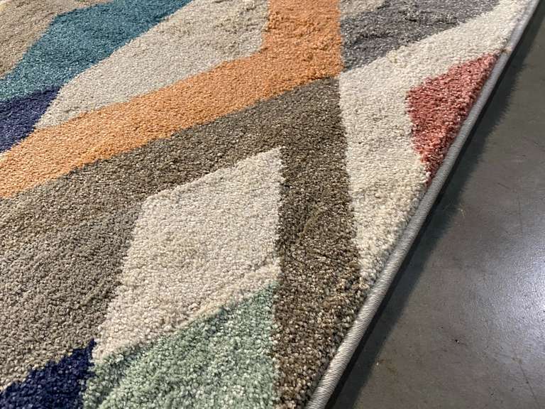 STUNNING ART DECO RUG 6x8