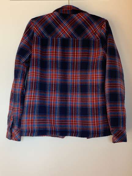 Volcom Flannel Fleece Button-up Jacket