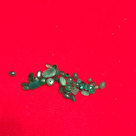 NATURAL EMERALDS LOOSE BAG