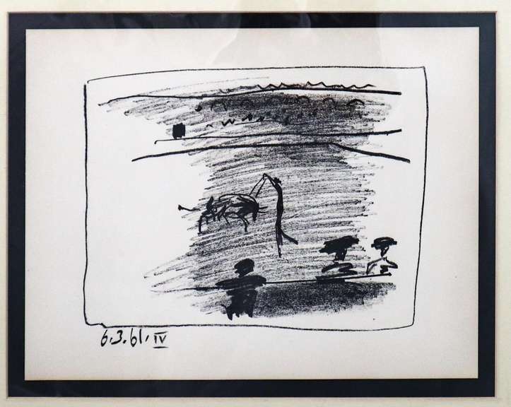PABLO PICASSO 6.3.61 IV 1961
