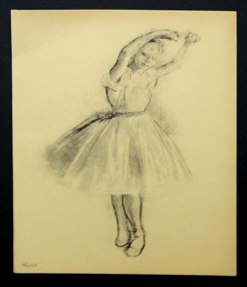 EDGAR DEGAS (AFTER) PETITE DANSEUSE 1918