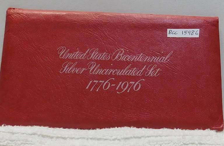 1776-1976 Silver Unc 3 pc Set 40% Sil