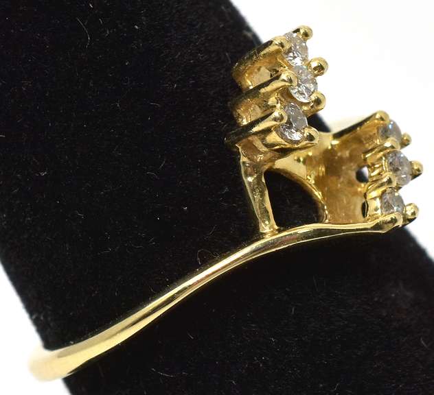 Diamond Ring Enhancer in 14KT Yellow Gold