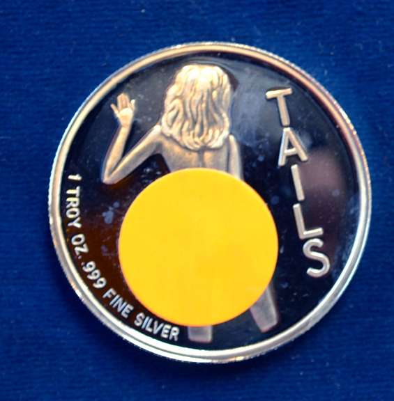 Naughty Coin Silver 1 Oz  Round