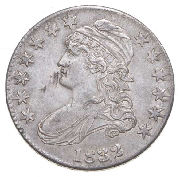 1832 Capped Bust Half Dollar