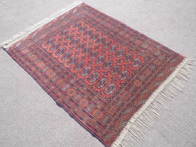 Semi Antique Persian Turkman 4.1x5.5