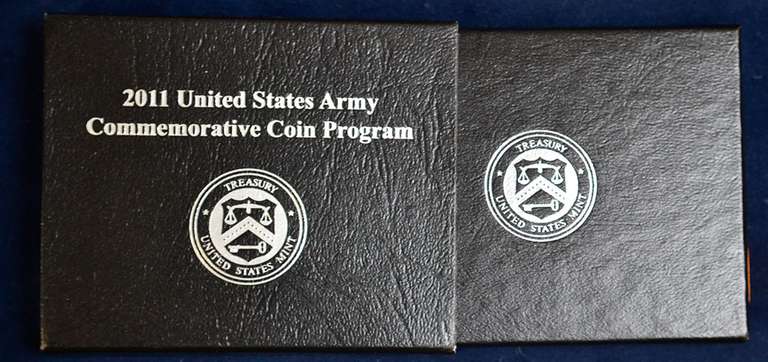 2011 Army Proof 50c Commems OGP