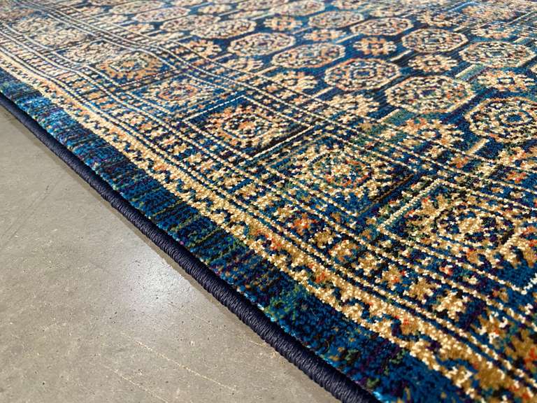 STUNNING MODERN BOKHARA RUNNER 8 FT