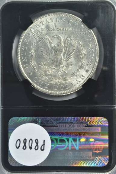 Super 1902-O Morgan Silver Dollar in old NGC MS64