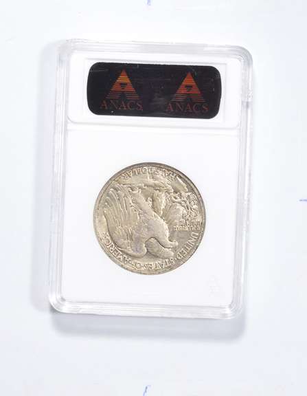 AU50 1918 Walking Liberty Half Dollar - Graded ANACS