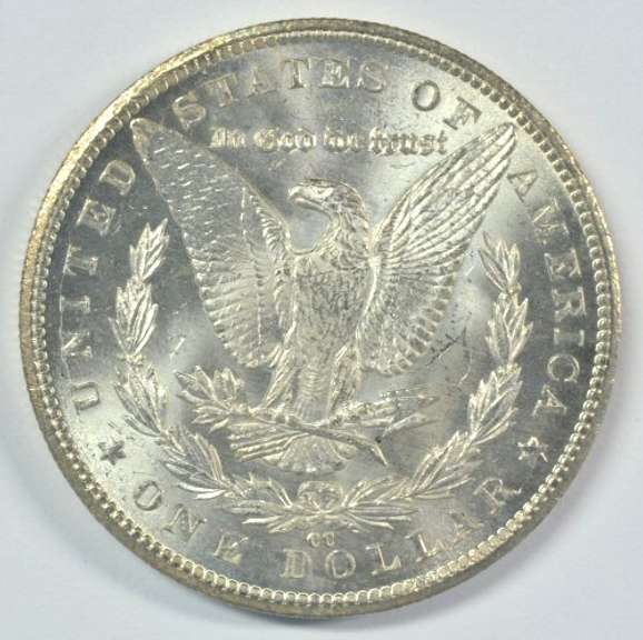 Very Choice BU 1884-CC Morgan Silver Dollar