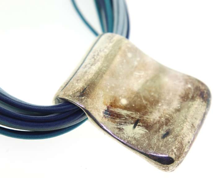 Sterling Silver Multi Cord Necklace