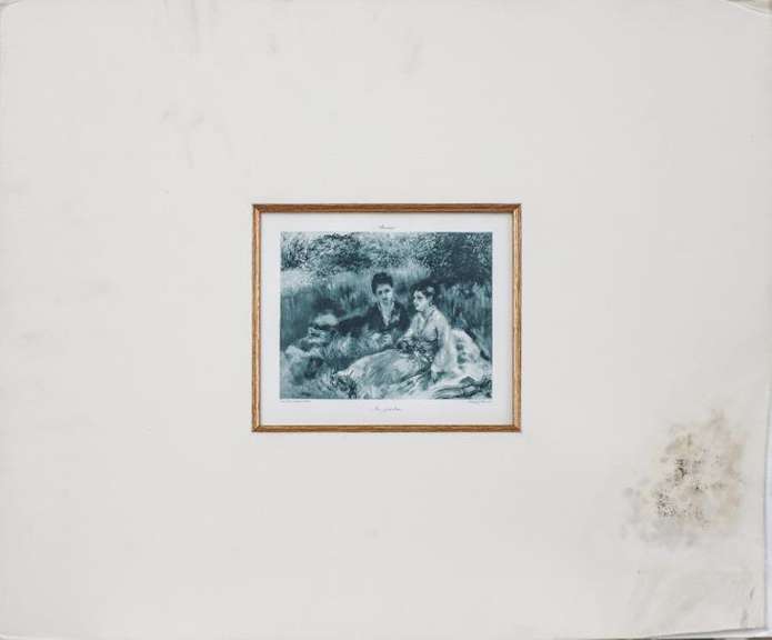 PIERRE-AUGUSTE RENOIR AU JARDIN