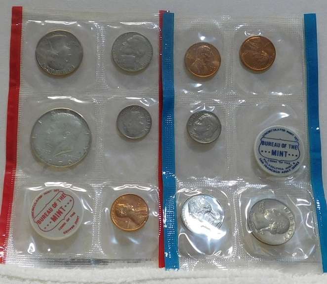 1970 Silver Mint (Unc) Set, 40% Sil Hf