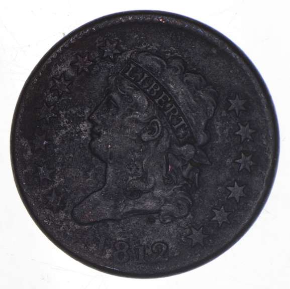 1812 Classic Head Large Cent - Small Date
