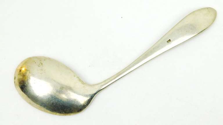 800 Silver Antique Invalid Sip Spoon
