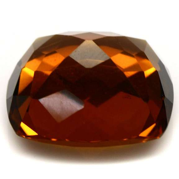 Stunning 24.73ct deep Madeira created Citrine