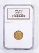 XF45 1836 $2.50 Classic Head Gold Quarter Eagle - Graded NGC
