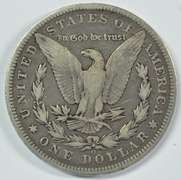 The rare 1895-O Morgan Silver Dollar in VF+