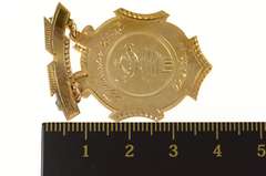 10K Yellow Gold Sophomore Class 1st Prize Victorian Medal Pin/Brooch