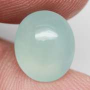Glistening 6.42ct natural Aquamarine cabochon