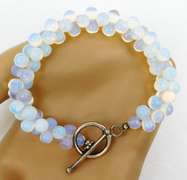 Illuminating Moonstone Bracelet & Earrings
