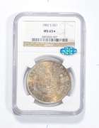 MS65* 1882-S Morgan Silver Dollar - CAC - Graded NGC