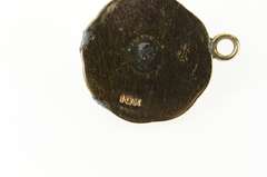 10K Yellow Gold Atomic Energy Commission 10 Years Enamel Charm/Pendant