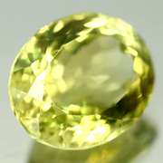 Large! 12.86ct oval cut Citrine center stone