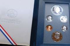1990 Prestige Set, w/PRF Silver Dol.