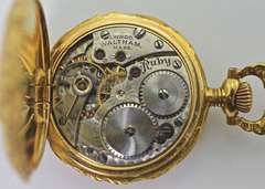 Spectacular 18K Repoussed Pocketwatch