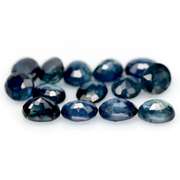 Heated only! 6.03ct Royal blue Sapphire set