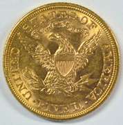 Fresh BU 1885 US $5 Liberty Gold Piece. Full strike