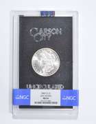 MS64 1880-CC Morgan Silver Dollar - GSA Hoard - Graded NGC