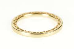 14K Yellow Gold Pandora Classic Hearts Of Stackable Band Ring