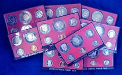 Estate Lot Of Proof Sets No  Box 11 Total