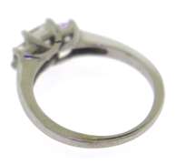 Gorgeous White Gold 1ctw Princess Cut Diamond Ring