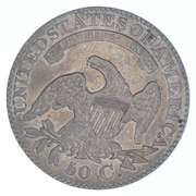 1828 Capped Bust Half Dollar