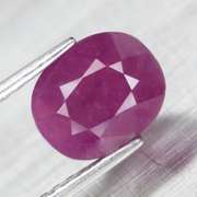 Striking 3.61ct unheated Mozambique Ruby