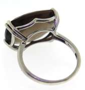 Sterling Silver Smokey Quartz Ring