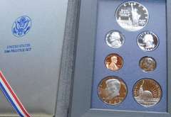 1986 Prestige Set, w/Silver PRF Dol   This is a 7 piece set, including 2 Hf Dols.