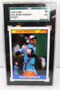 Randy Johnson Baseball Card, Mint 9
