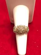 14K YELLOW GOLD LADIES DIAMOND RING