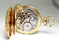 Spectacular 18K Repoussed Pocketwatch