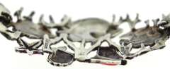 Vintage Kabana Sterling Silver Collar Necklace