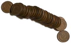 29 Nice Full Liberty Indian Cents