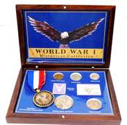 World War I Historical Collection with Showcase