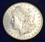 1902 O Morgan Dollar UNC