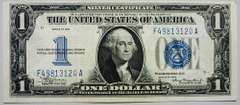 Crisp Exceptional 1934 Funny Back $1 Silver Certificate!