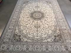 STUNNING PREMIUM  PERSIAN ISFAHAN DESIGN AREA RUG 9x13